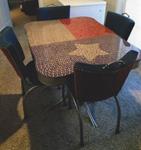 Bench and Table Mosaics
